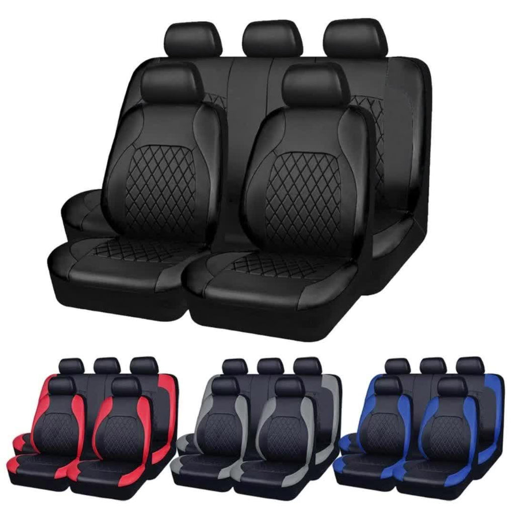 Huse auto premium din piele ecologică pentru 5 locuri