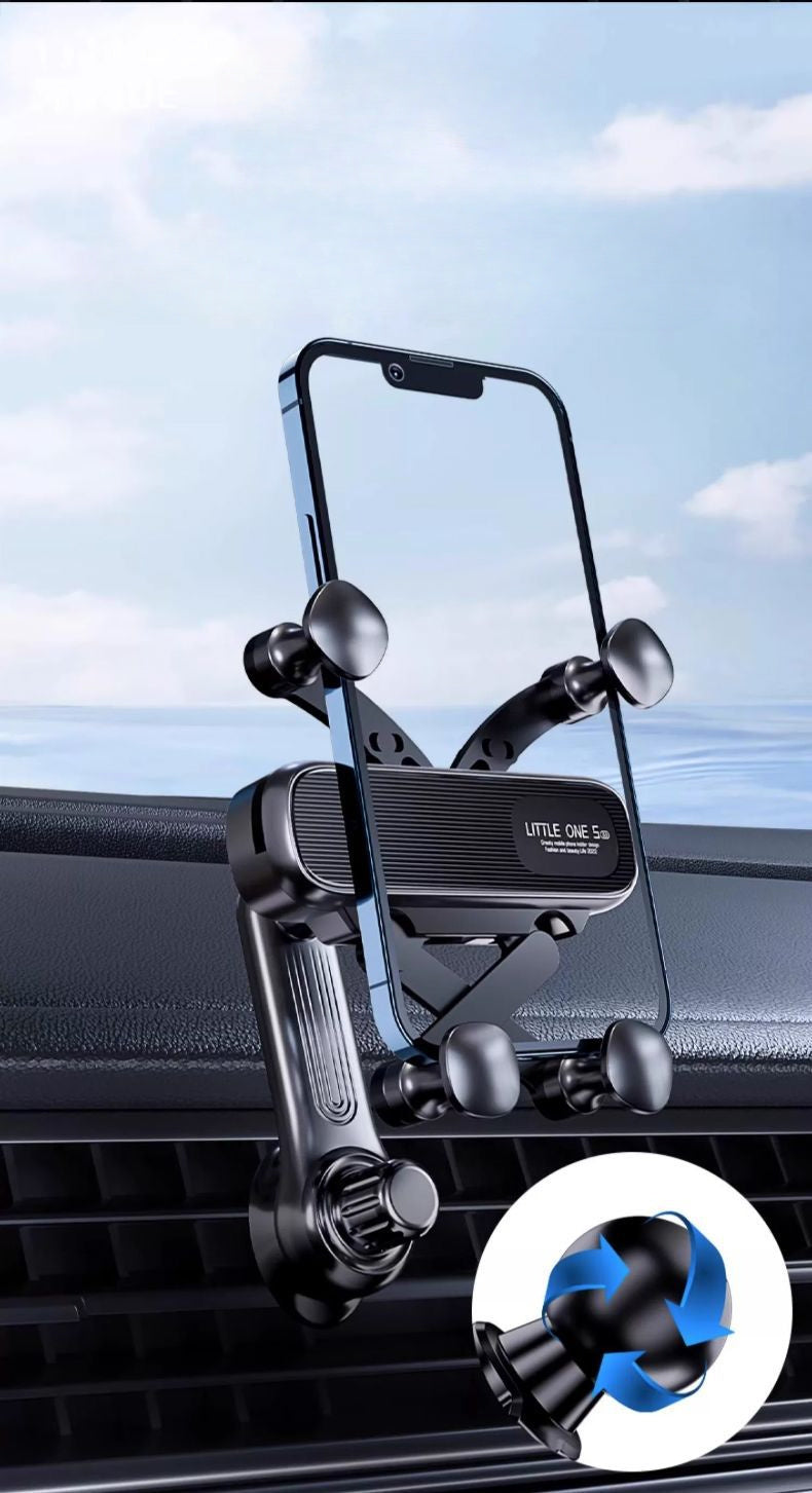 Suport auto cu prindere pe aerisire, pentru telefon