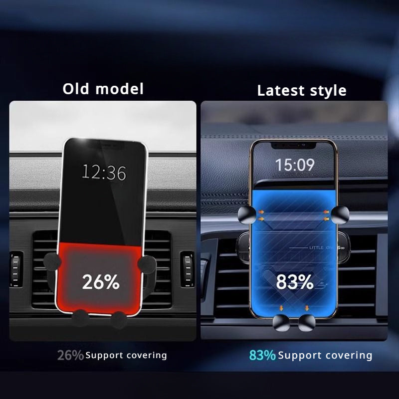 Suport auto cu prindere pe aerisire, pentru telefon