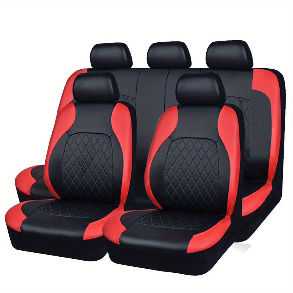 Huse auto premium din piele ecologică pentru 5 locuri
