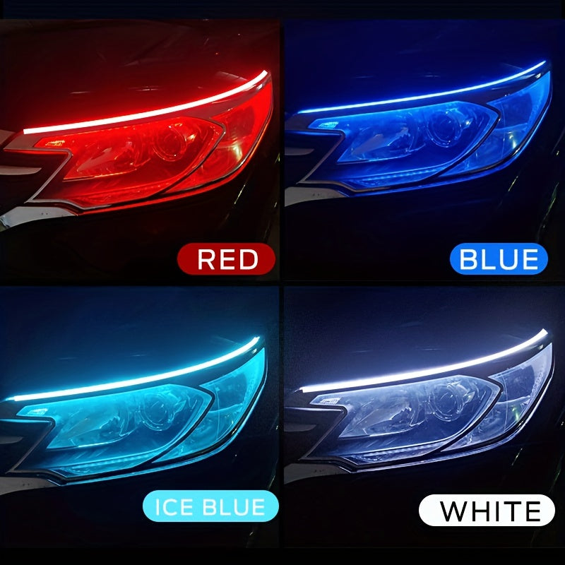 Benzi LED flexibile 12V pentru iluminare auto decorativă