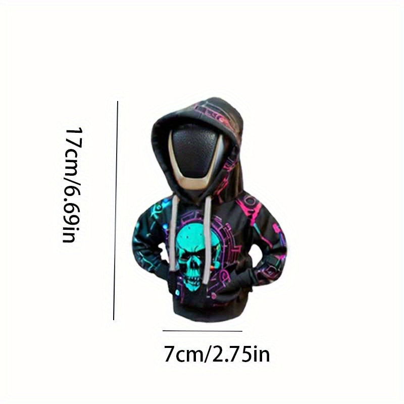 Husă decorativă pentru schimbător de viteze, design gotic colorat