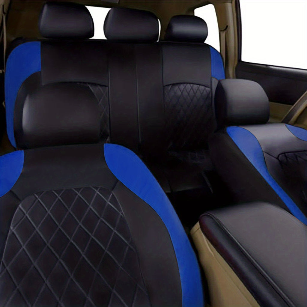 Huse auto premium din piele ecologică pentru 5 locuri