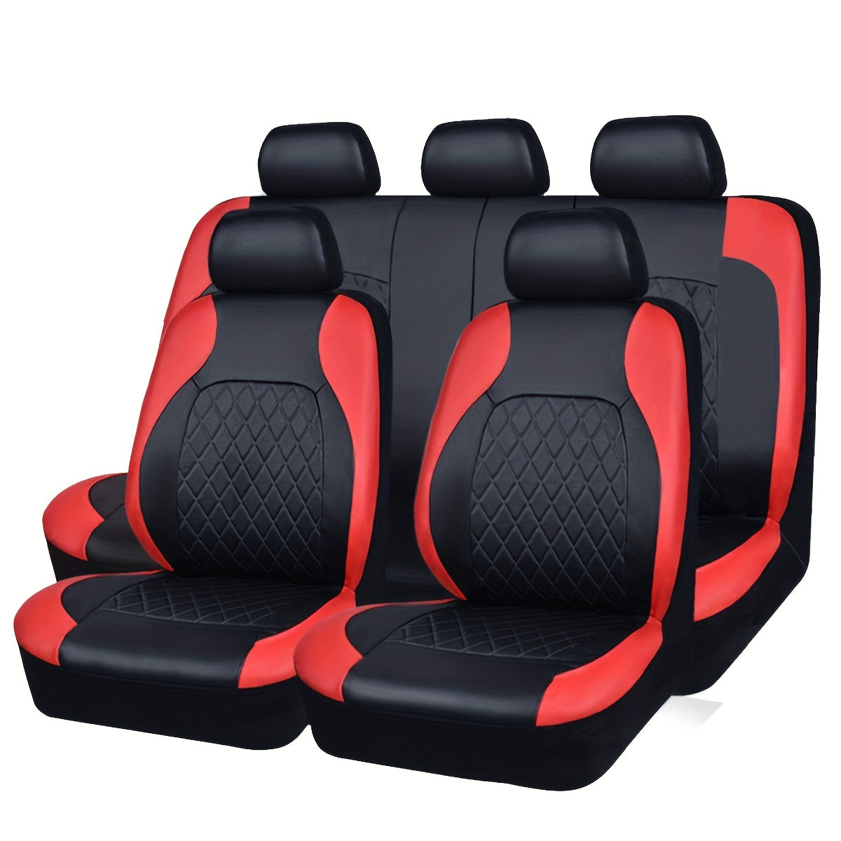 Huse auto premium din piele ecologică pentru 5 locuri