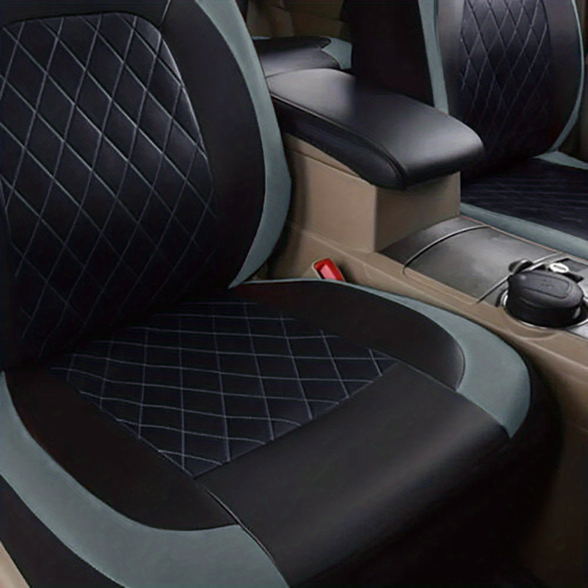 Huse auto premium din piele ecologică pentru 5 locuri