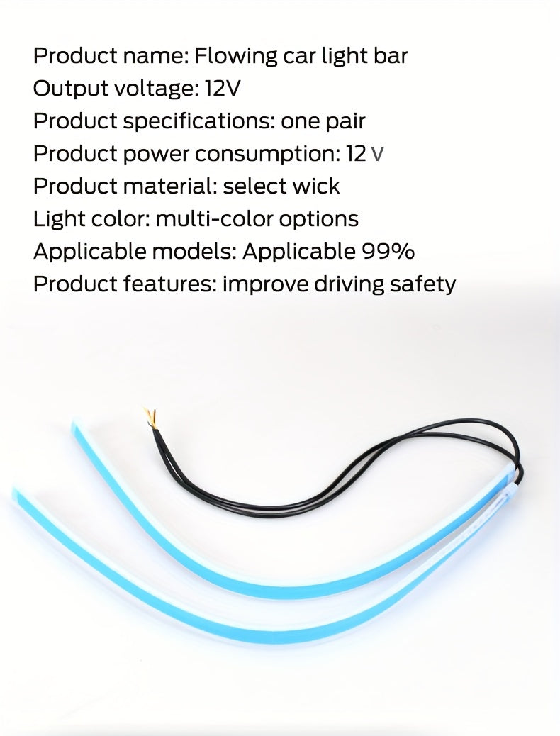 Benzi LED flexibile 12V pentru iluminare auto decorativă