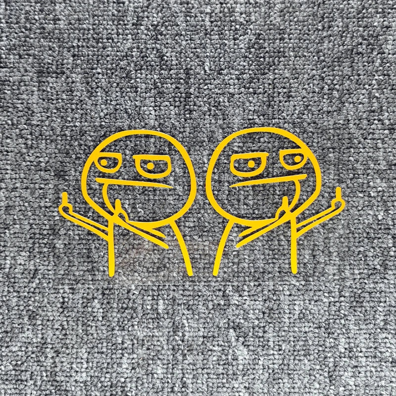 Stickere auto reflectorizante amuzante JDM