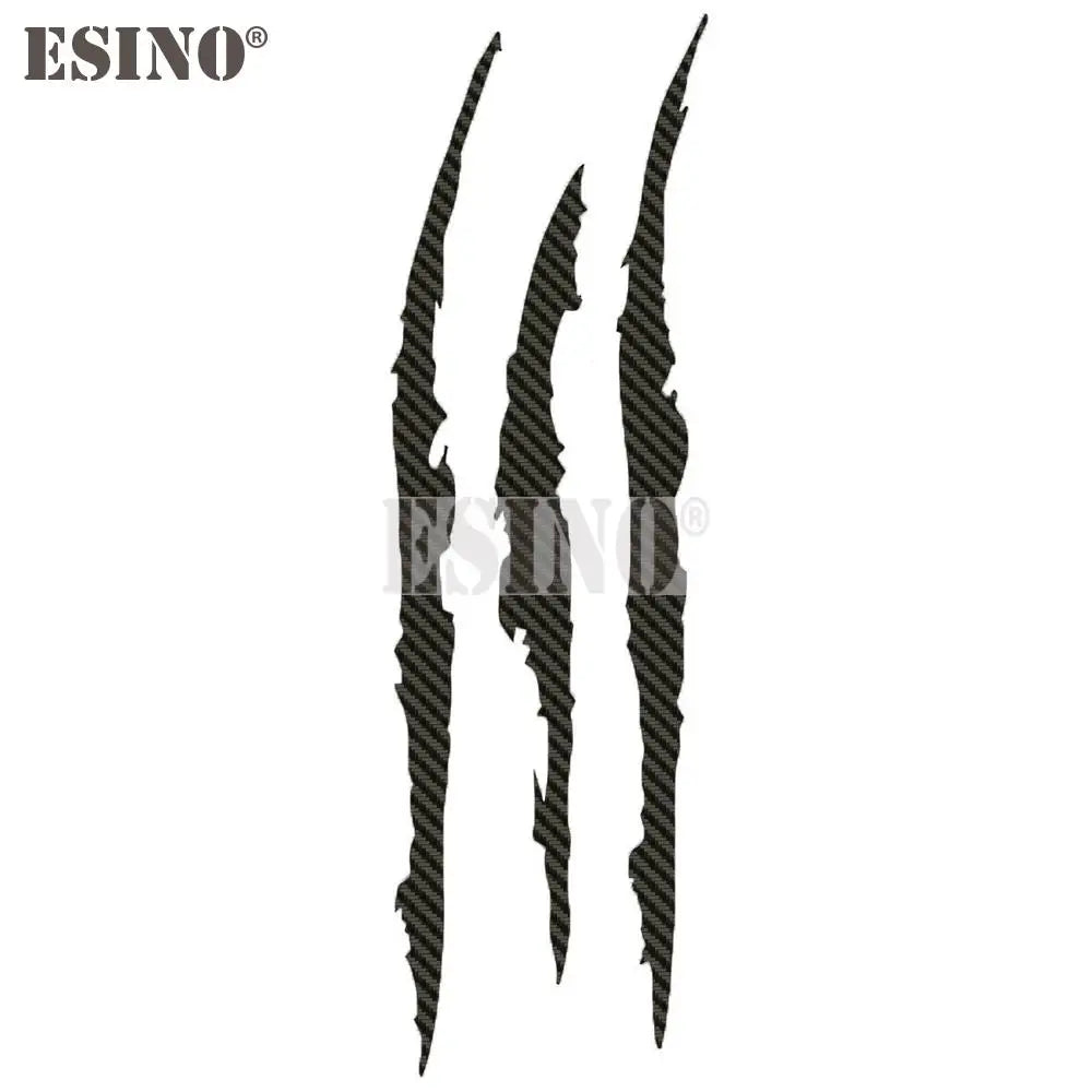 Sticker auto decorativ „Urme de gheare fantomă”