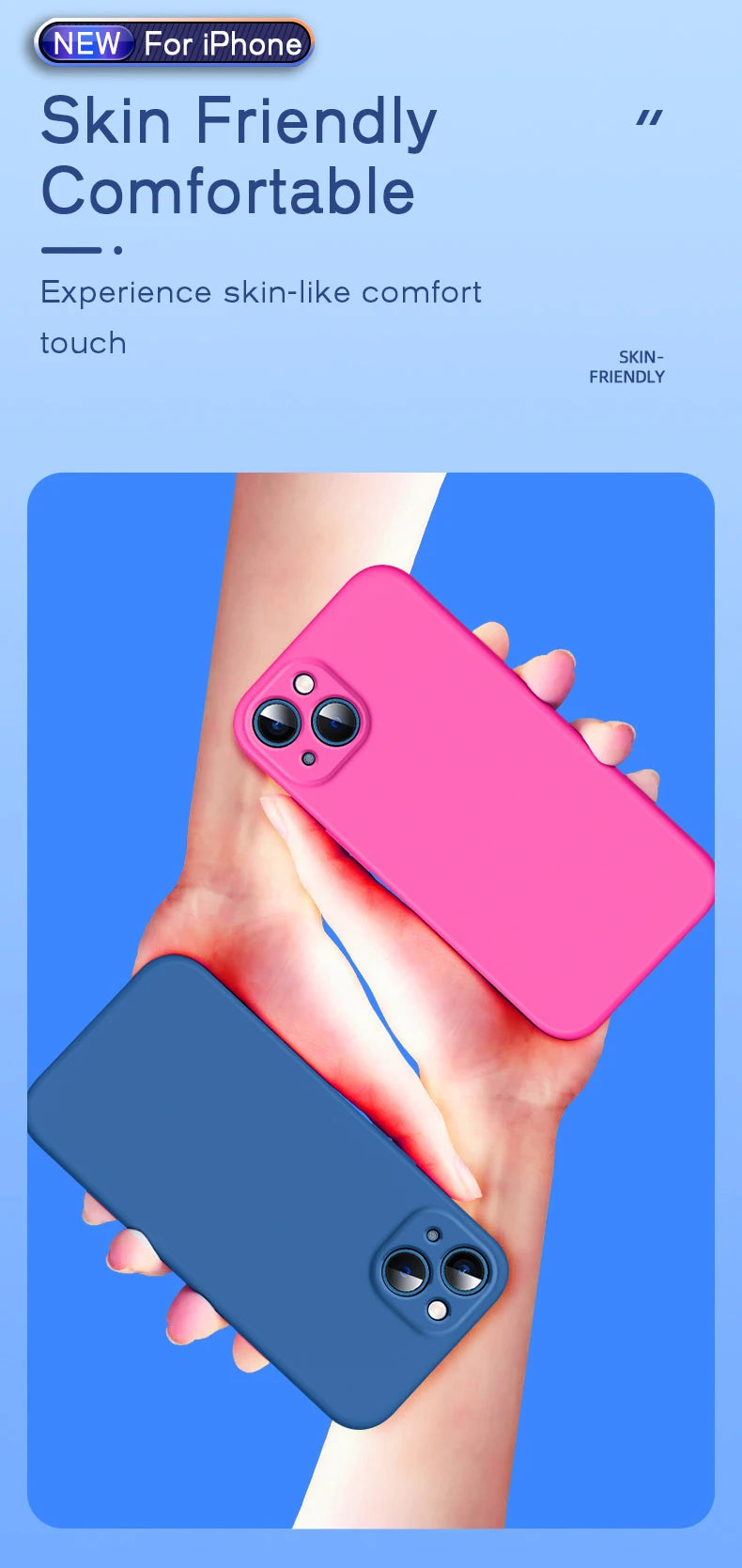 Husă originală din silicon pentru iPhone 11–17 Pro Max