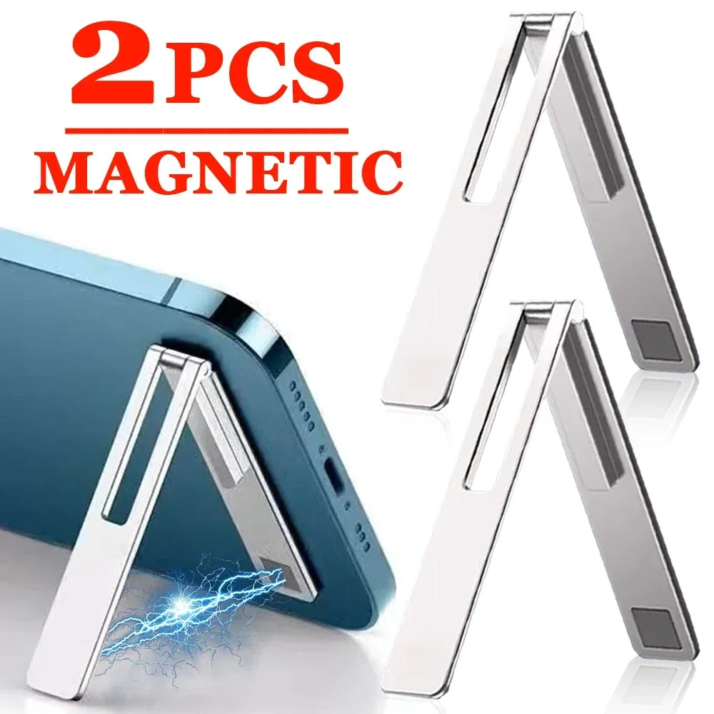 Suport magnetic invizibil pliabil pentru telefon și tabletă
