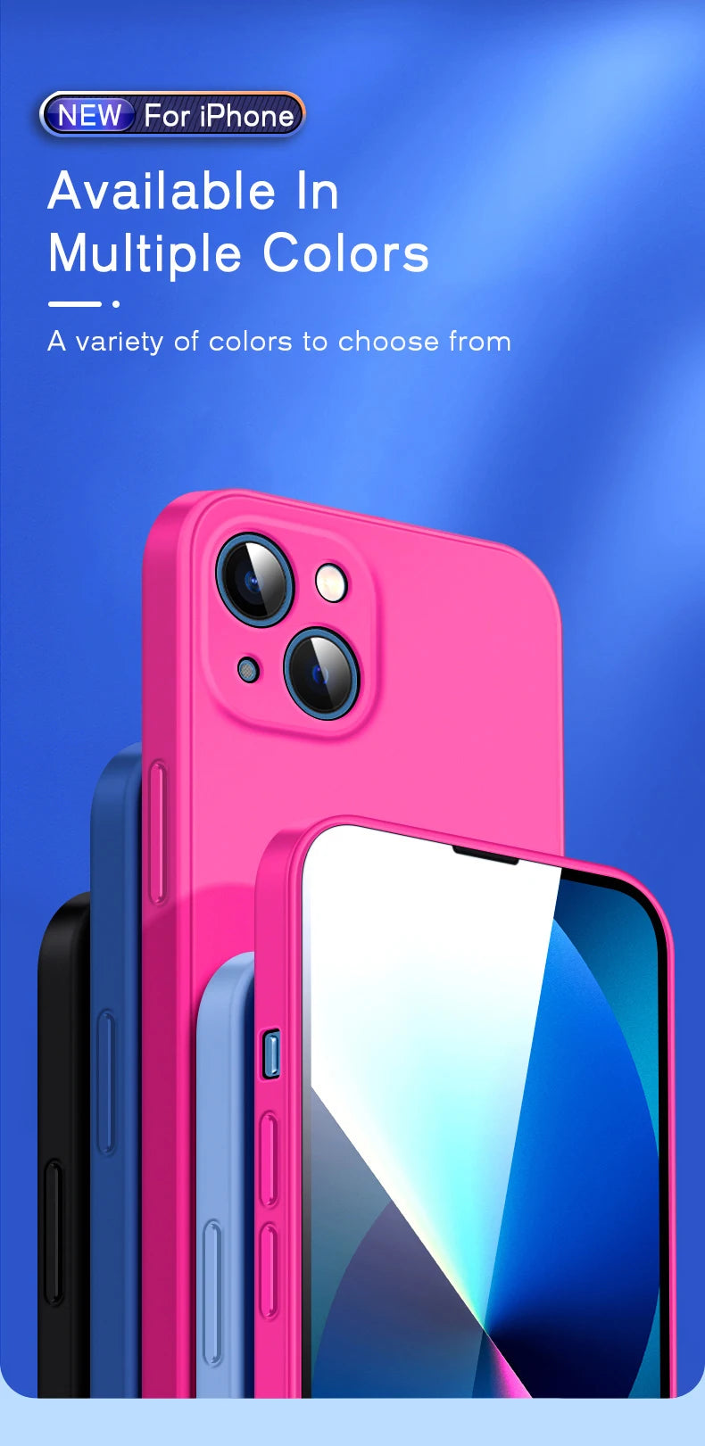 Husă originală din silicon pentru iPhone 11–17 Pro Max