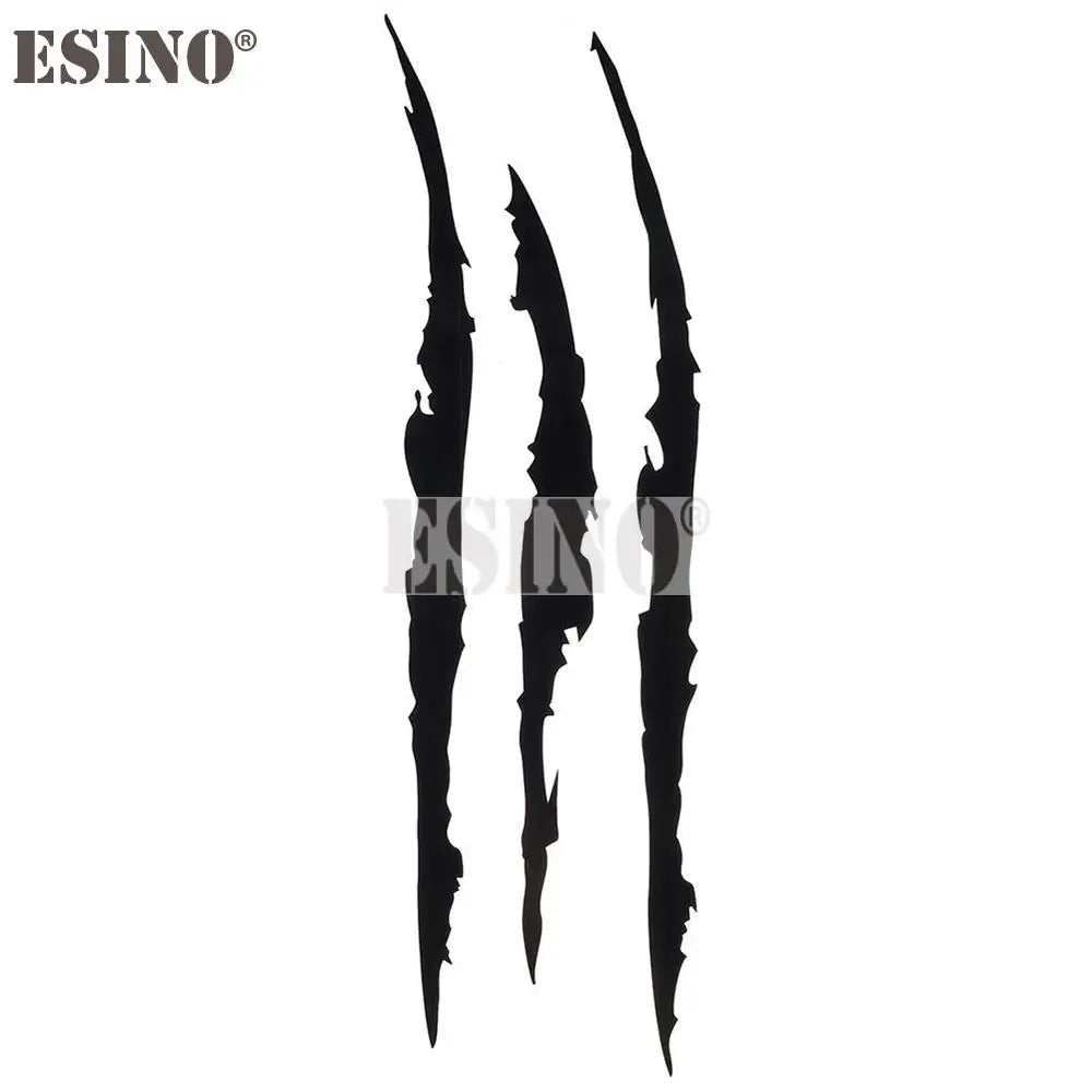 Sticker auto decorativ „Urme de gheare fantomă”