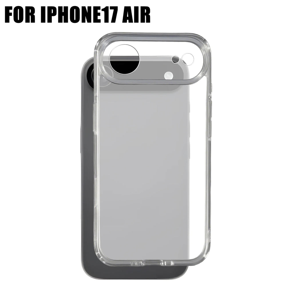 Husă transparentă antișoc pentru iPhone 17