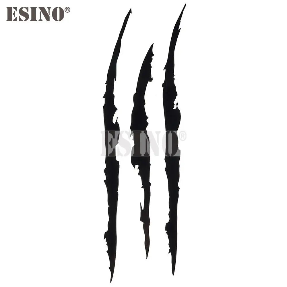 Sticker auto decorativ „Urme de gheare fantomă”