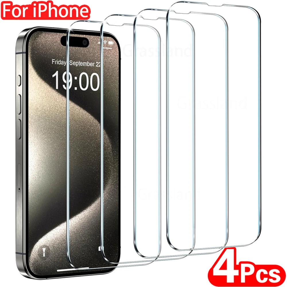 Folie de sticlă securizată pentru iPhone