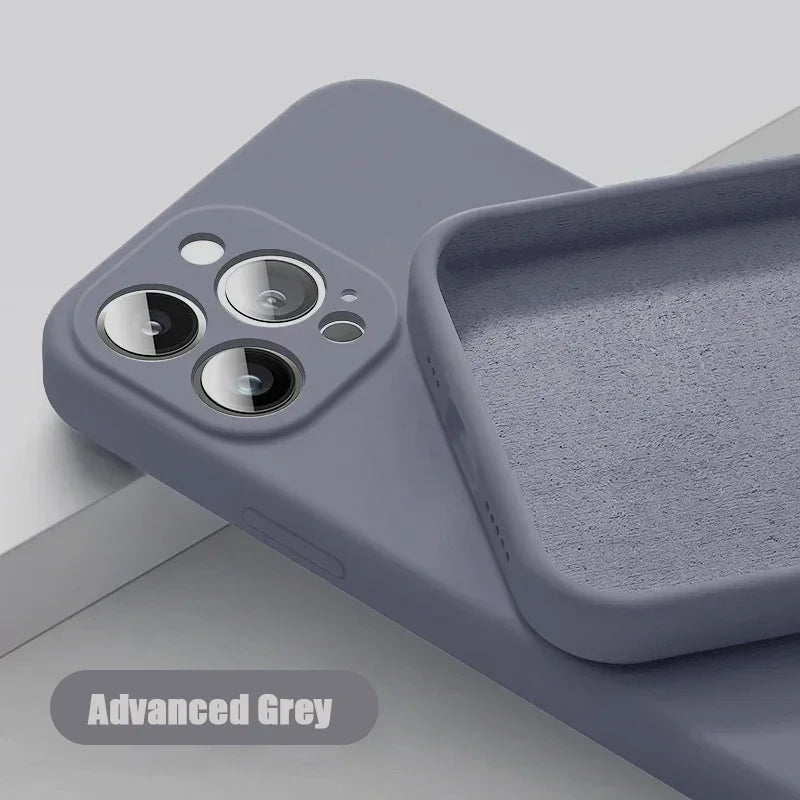 Husă originală din silicon pentru iPhone 11–17 Pro Max