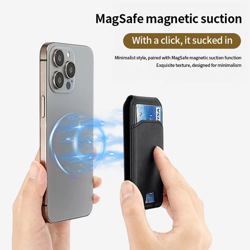 Husă de lux din piele cu portofel magnetic