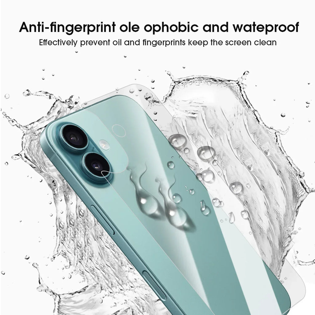 Folie hidrogel moale și transparentă pentru iPhone 17