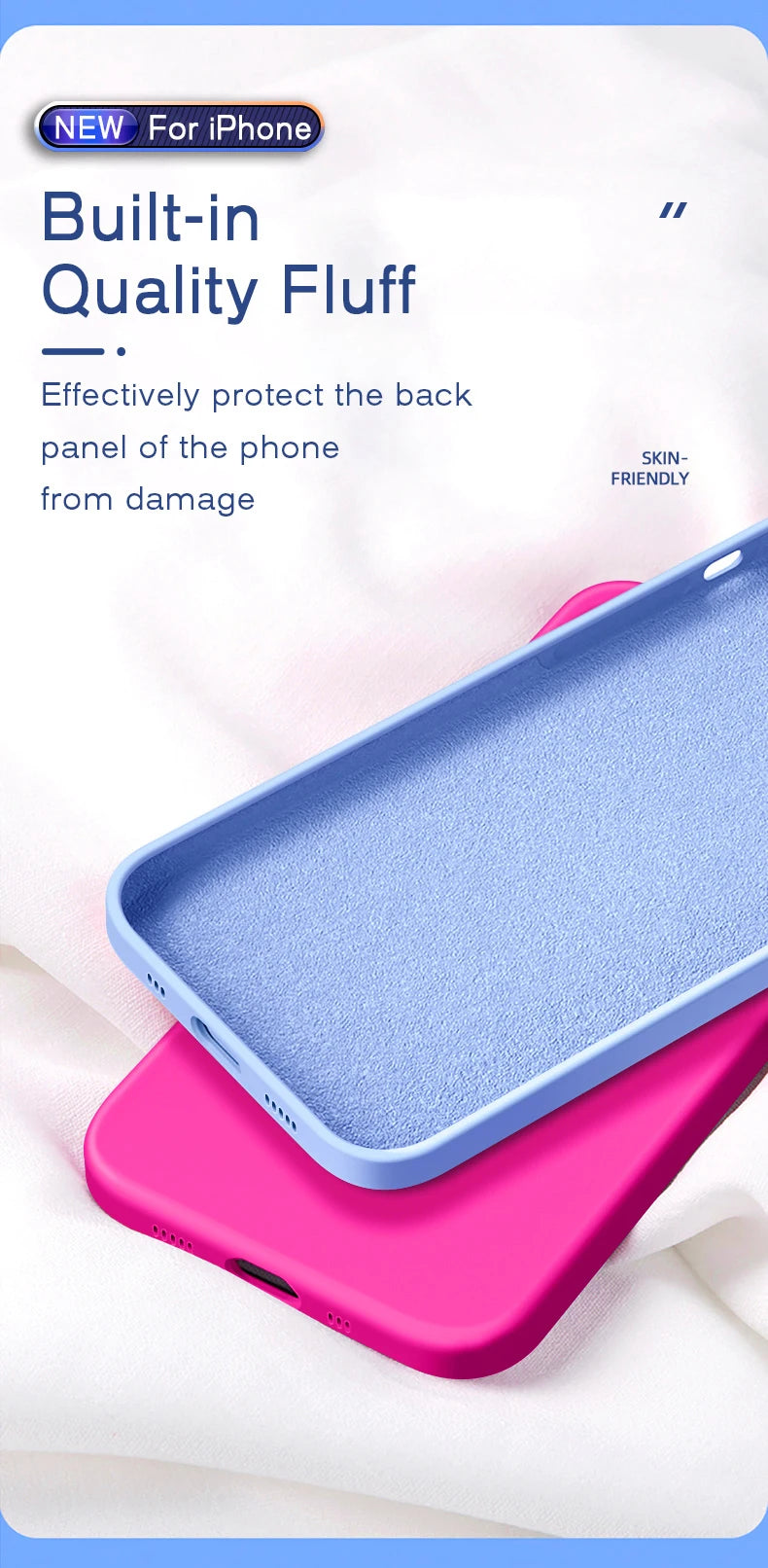 Husă originală din silicon pentru iPhone 11–17 Pro Max