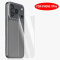 Folie hidrogel moale și transparentă pentru iPhone 17