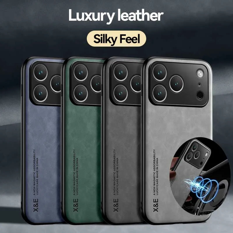Husă de lux antișoc cu suport magnetic auto