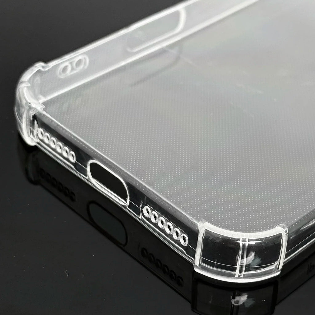Husă transparentă antișoc pentru iPhone 17