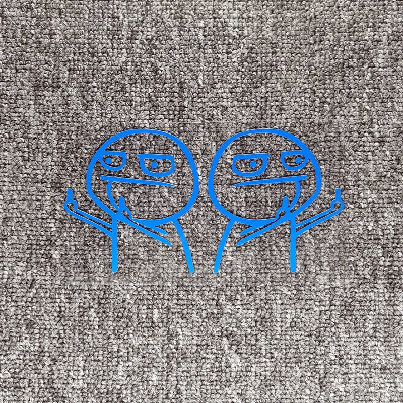 Stickere auto reflectorizante amuzante JDM