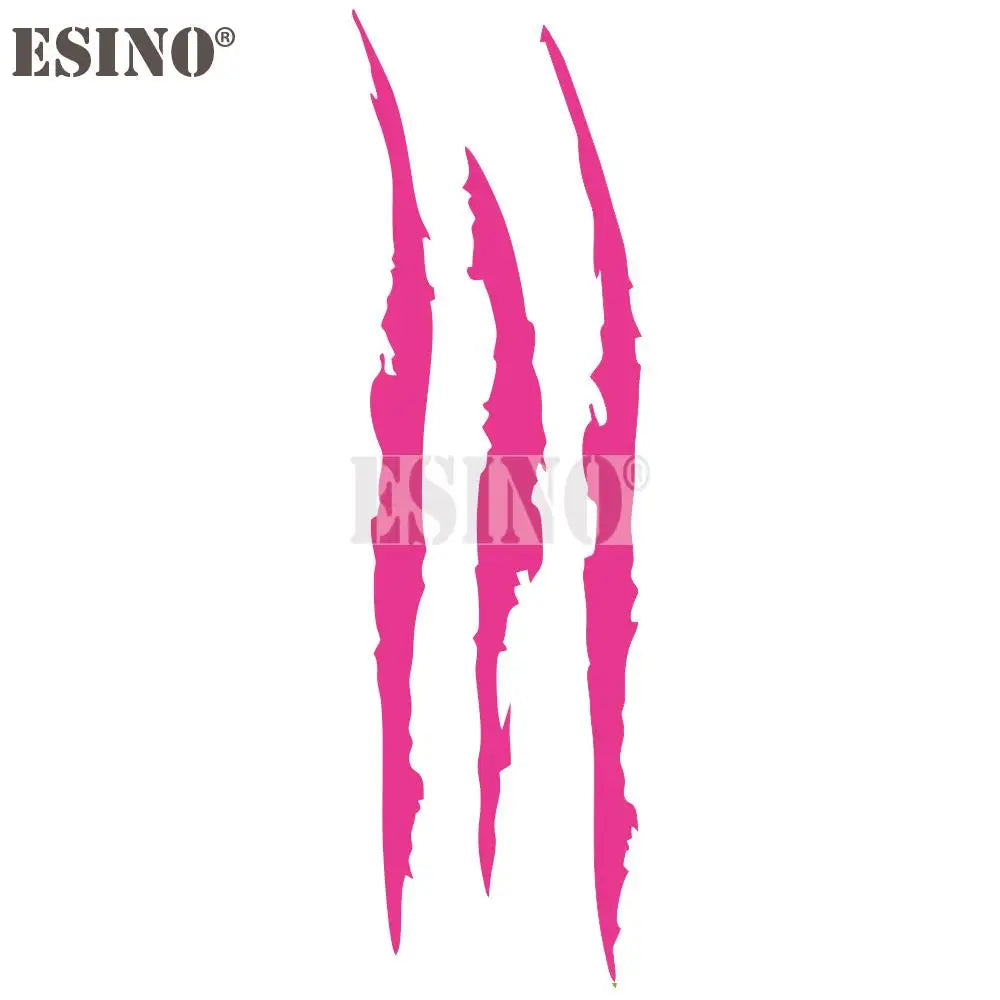 Sticker auto decorativ „Urme de gheare fantomă”