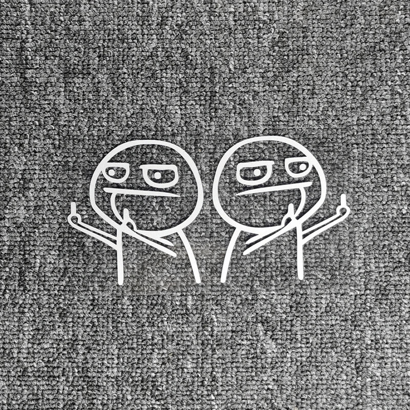 Stickere auto reflectorizante amuzante JDM