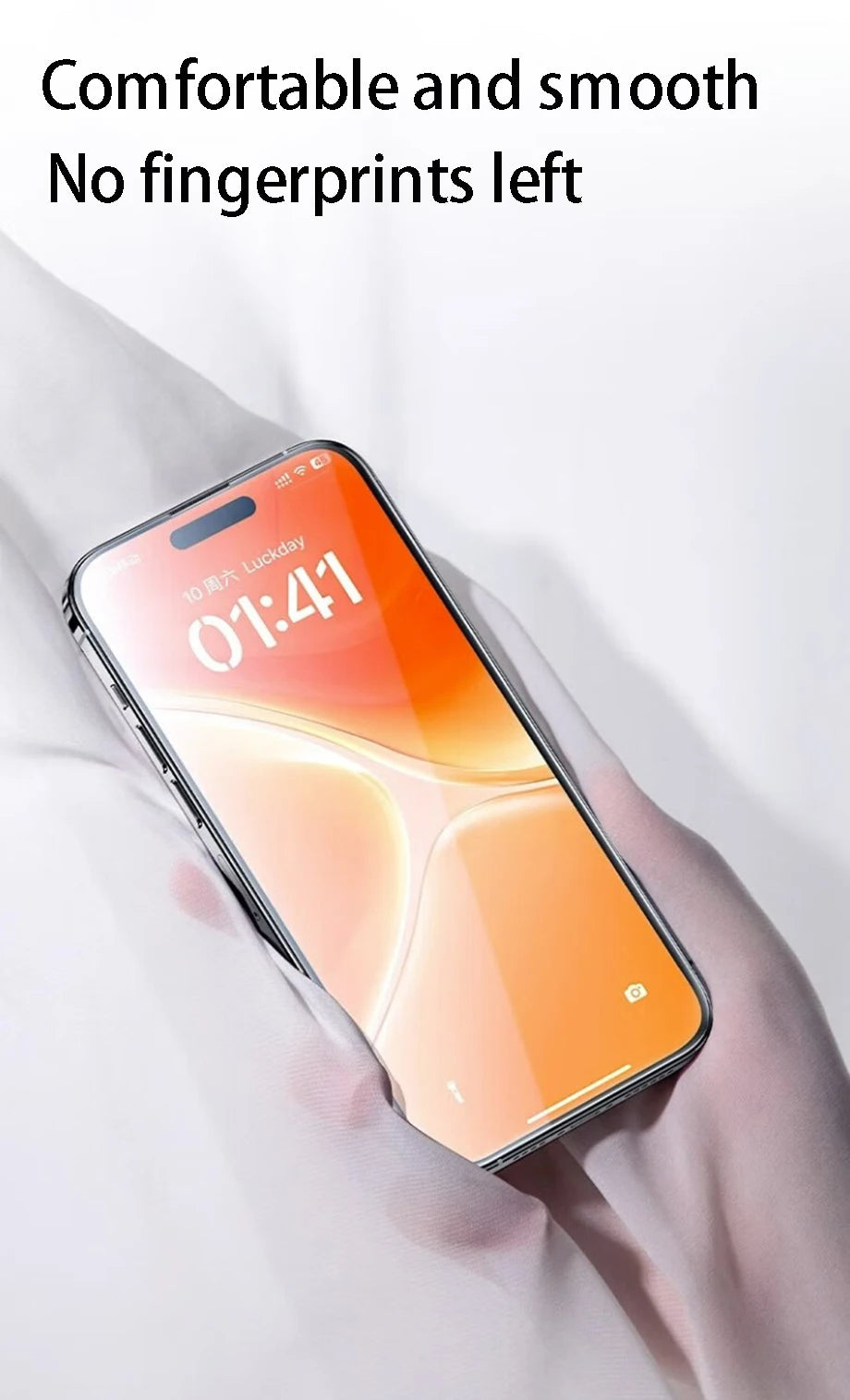 Folie de sticlă securizată pentru iPhone