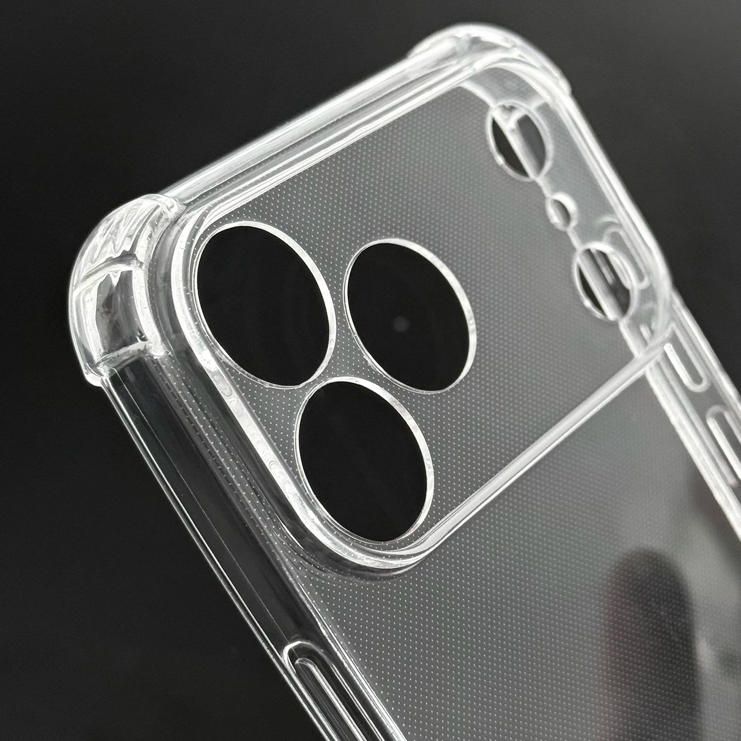 Husă transparentă antișoc pentru iPhone 17