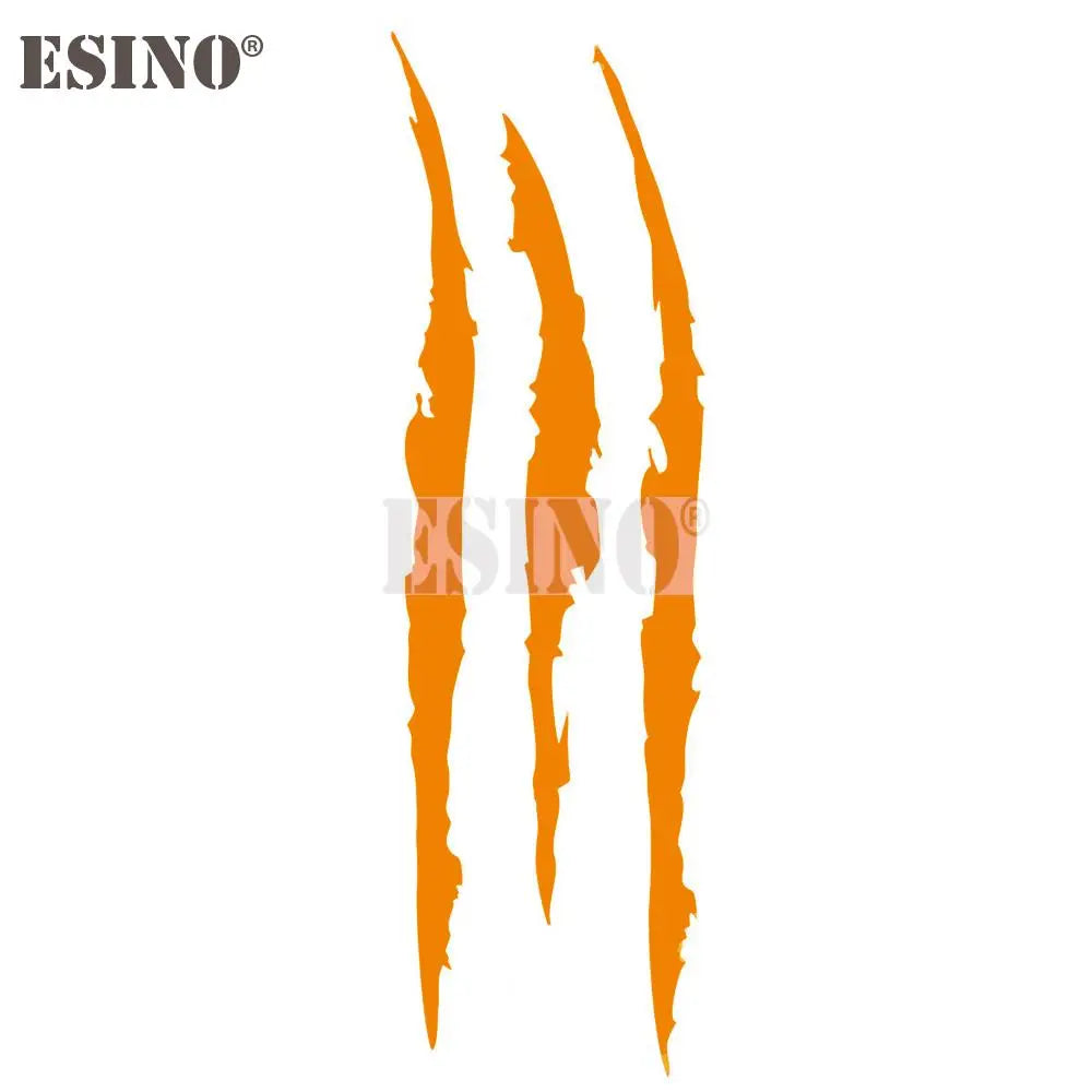 Sticker auto decorativ „Urme de gheare fantomă”