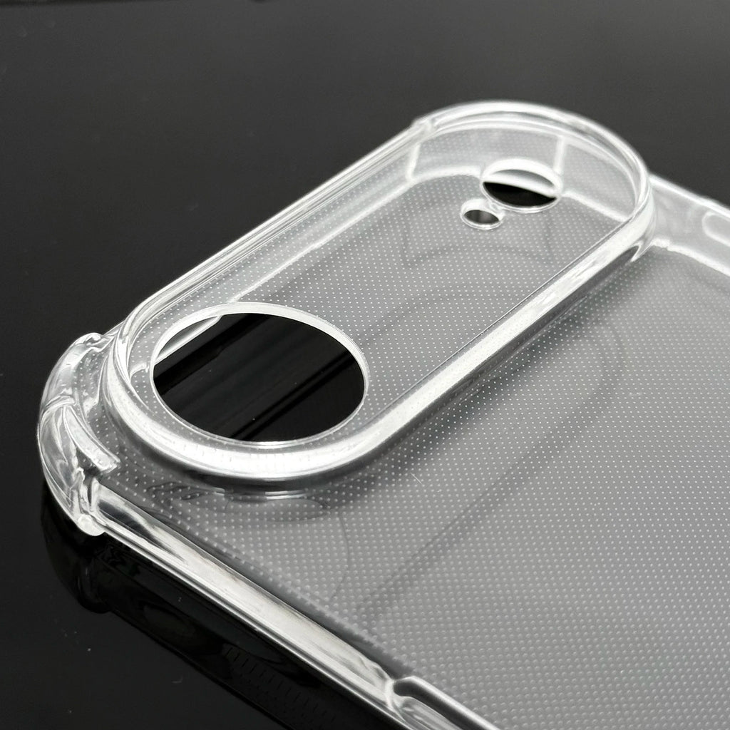 Husă transparentă antișoc pentru iPhone 17