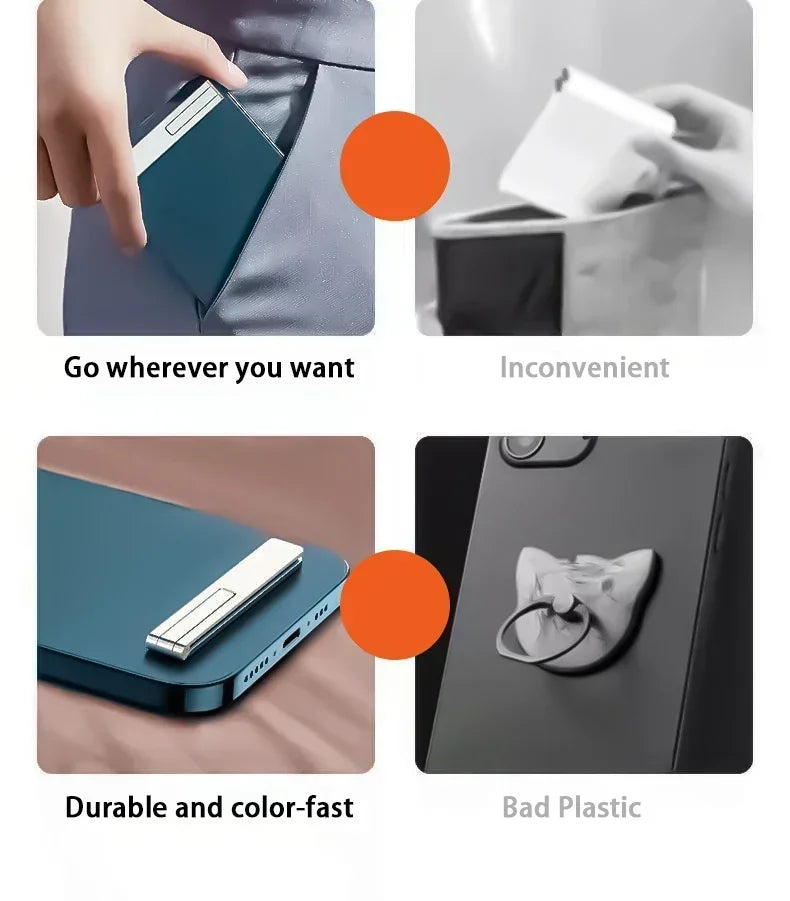 Suport magnetic invizibil pliabil pentru telefon și tabletă