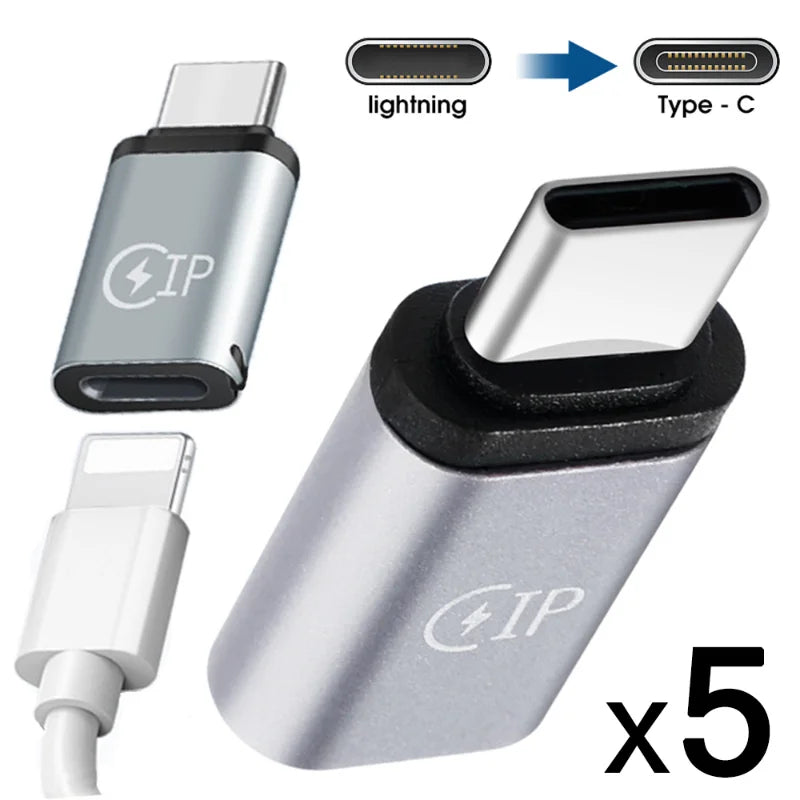 Adaptor Lightning la USB-C pentru încărcare rapidă