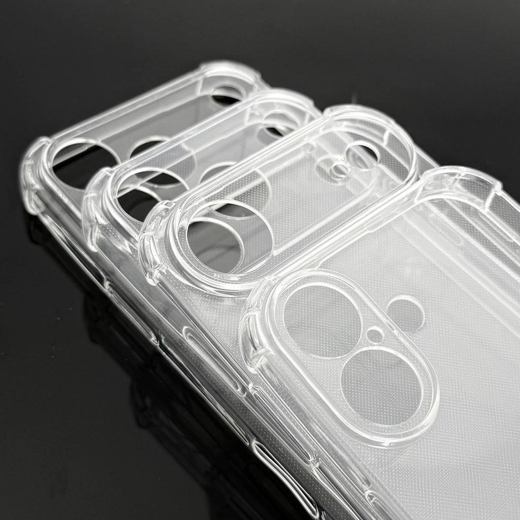 Husă transparentă antișoc pentru iPhone 17