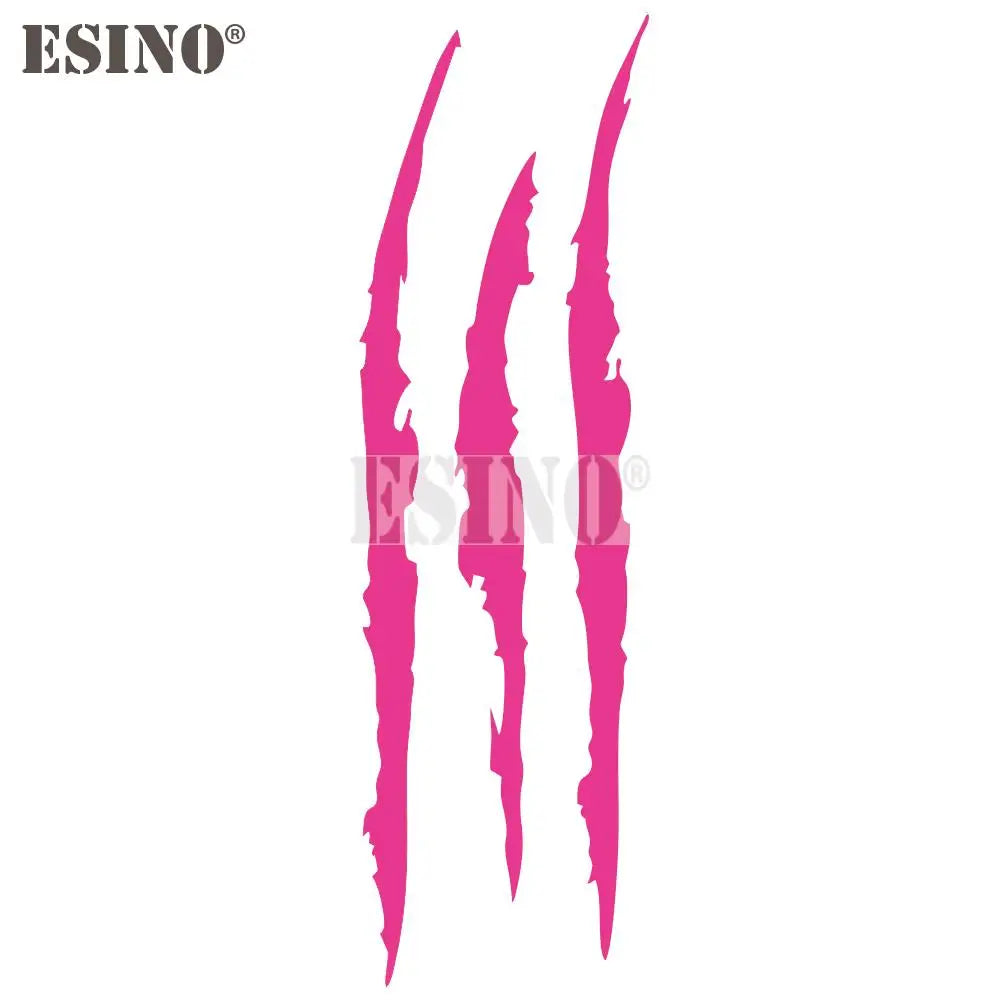 Sticker auto decorativ „Urme de gheare fantomă”