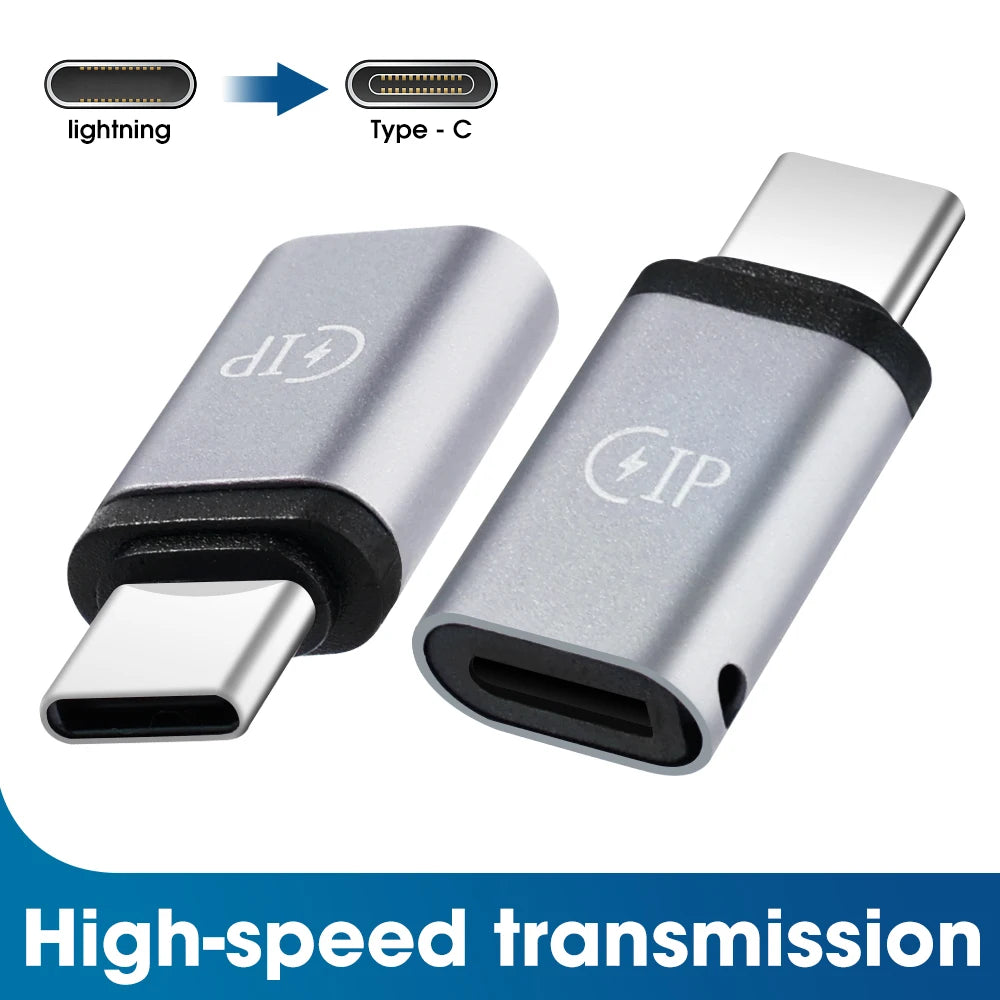 Adaptor Lightning la USB-C pentru încărcare rapidă