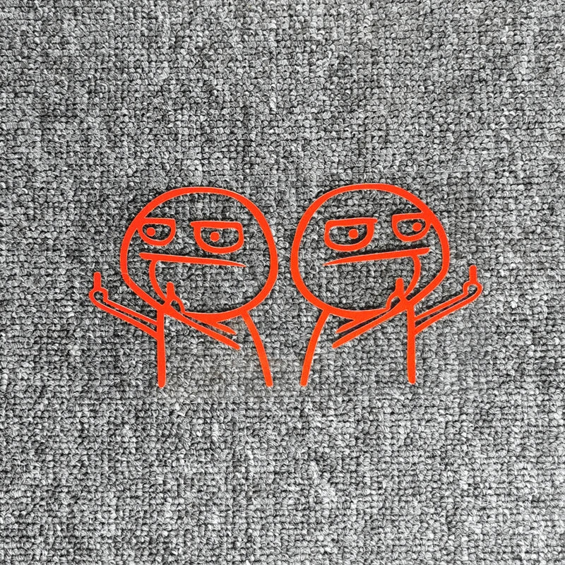 Stickere auto reflectorizante amuzante JDM