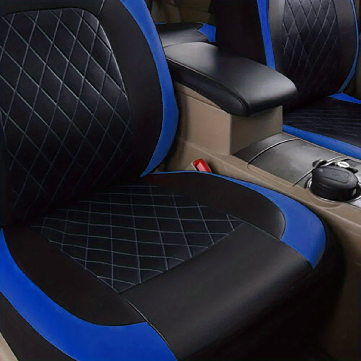 Huse auto premium din piele ecologică pentru 5 locuri