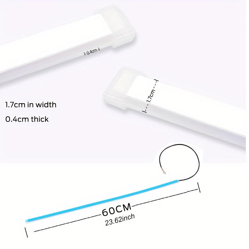 Benzi LED flexibile 12V pentru iluminare auto decorativă