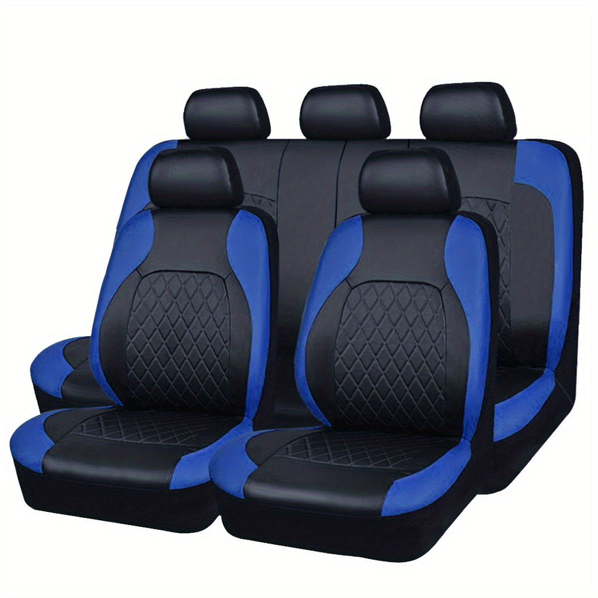 Huse auto premium din piele ecologică pentru 5 locuri