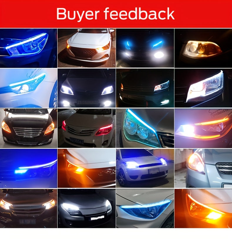Benzi LED flexibile 12V pentru iluminare auto decorativă