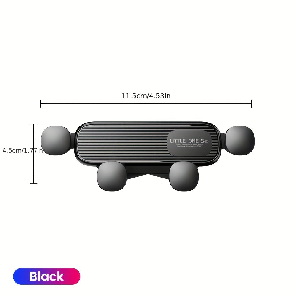 Suport gravitațional auto pentru telefon, montare pe aerisire