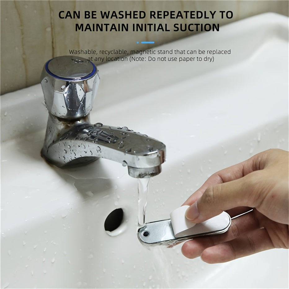 Suport auto magnetic din aluminiu, montare pe bord