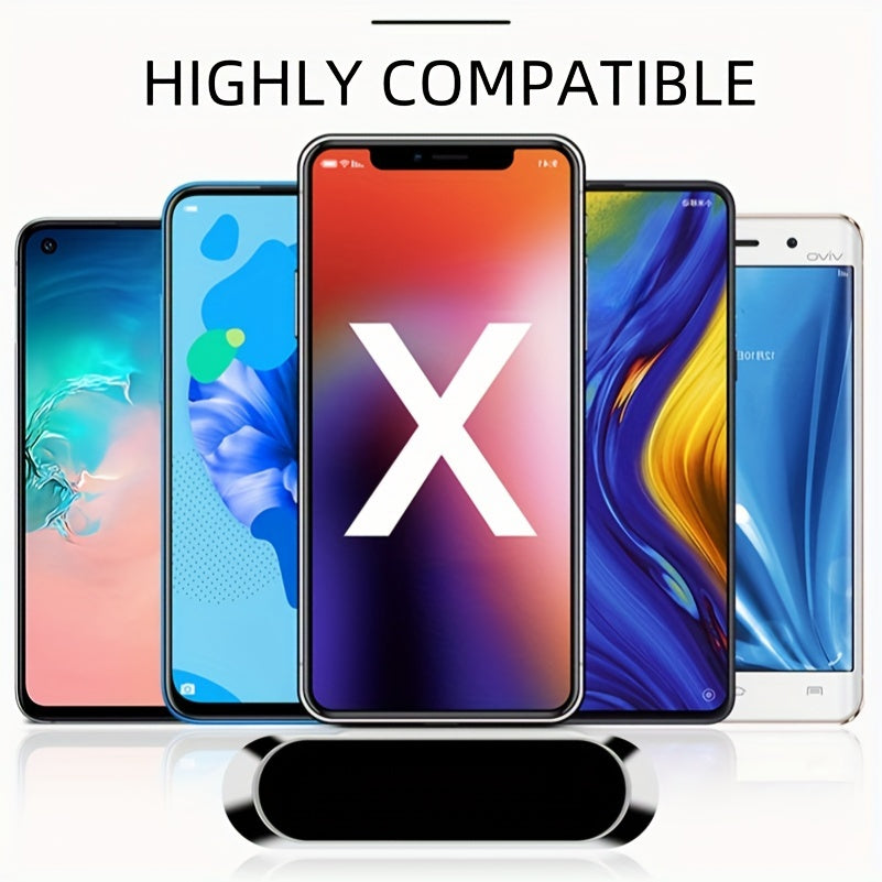 Suport auto magnetic din aluminiu, montare pe bord