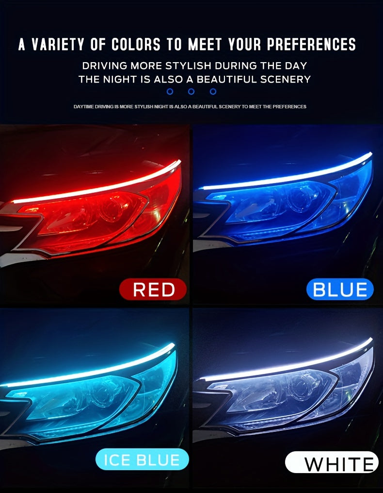 Benzi LED flexibile 12V pentru iluminare auto decorativă